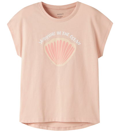 Name It T-shirt - NkfVigea - Cameo Rose/Shells