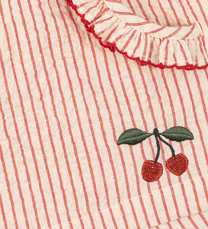 Konges Sløjd Shorts - Ellie - Frill - Amour Stripe