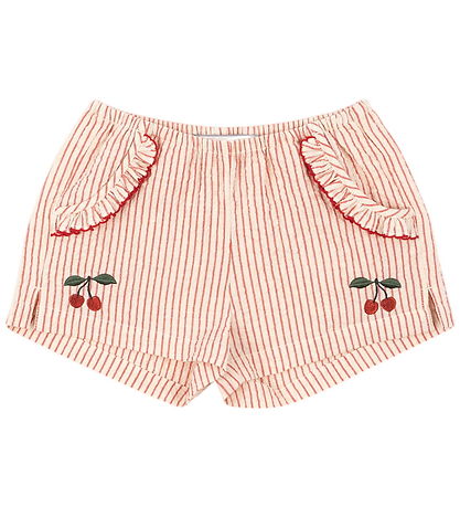 Konges Sløjd Shorts - Ellie - Frill - Amour Stripe