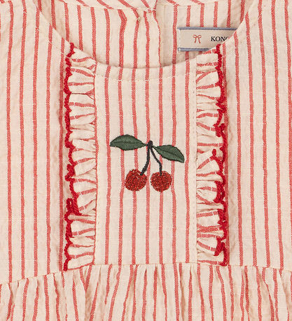 Konges Sløjd Sommerdragt - Ellie - Frill - Amour Stripe