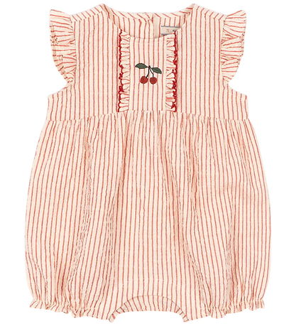Konges Sløjd Sommerdragt - Ellie - Frill - Amour Stripe