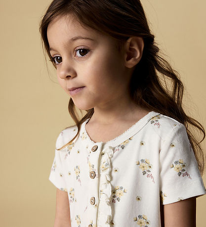 Lil Atelier Kjoler - NmfGayo - Coconut Milk/Flower