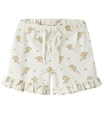 Lil Atelier Shorts - NmfGayo - Coconut Milk/Flower