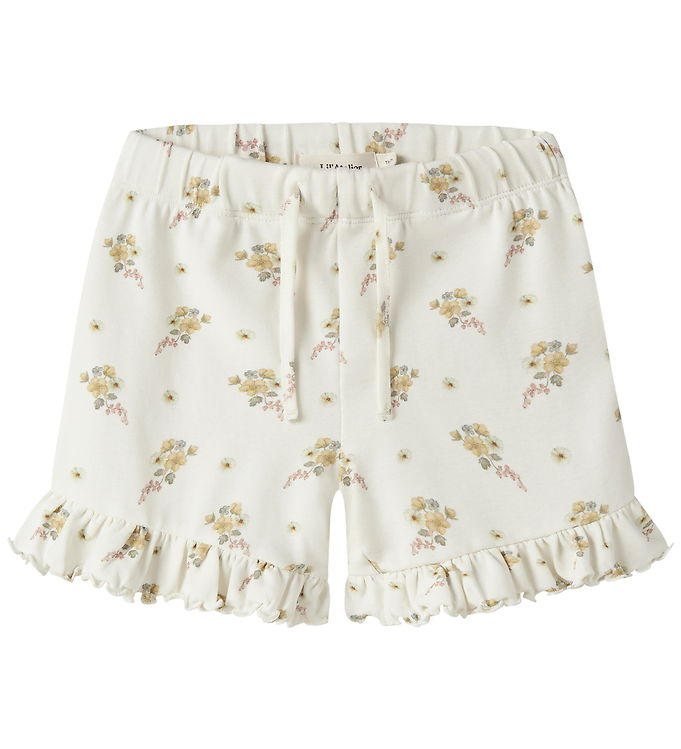 Lil' Atelier Shorts - NmfGayo - Coconut Milk/Flower