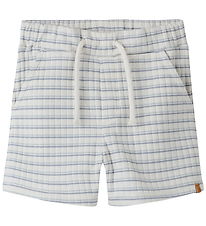 Lil Atelier Shorts - Rib - Loose - NmmHaldur - Coconut Milk/Dust
