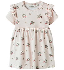 Lil' Atelier Kjolebody k/æ - NbfGayo - Morganite/Strawberry