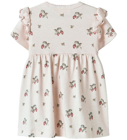 Lil' Atelier Kjolebody k/æ - NbfGayo - Morganite/Strawberry