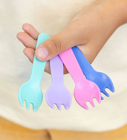 Montiico Spork-sæt - 4 stk. - Pastel