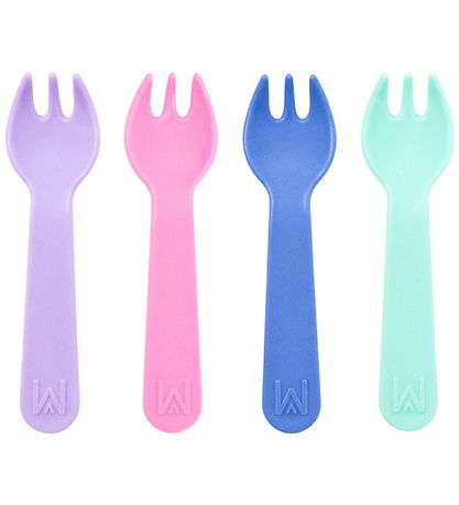 Montiico Spork-sæt - 4 stk. - Pastel