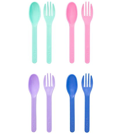 Montiico Børnebestik - Out And About - 8 Dele - Pastel