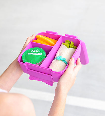 Montiico Madkasse m. 3 Rum - Mento Bite - Fuchsia