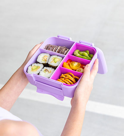 Montiico Indsats - Bento Bite Tray - Fuchsia