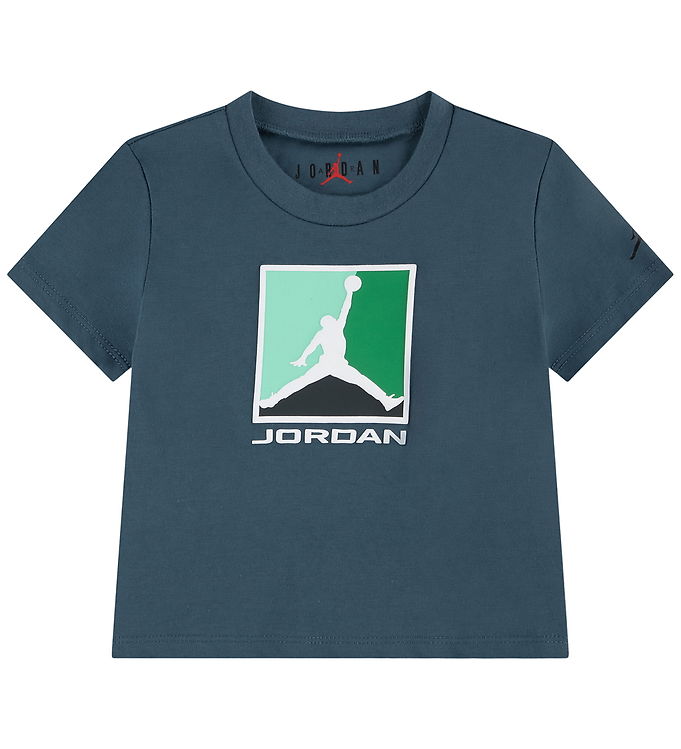 Jordan T-shirt - Ash Green m. Print