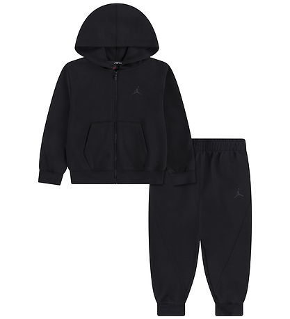 Jordan Træningssæt - Cardigan/ Bukser - Sort