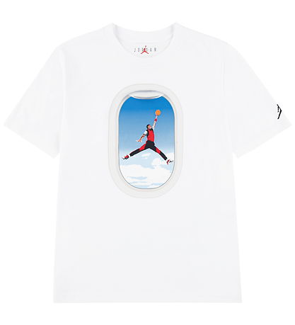 Jordan T-shirt - Plane Window - White
