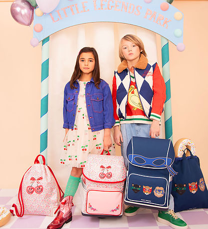 Jeune Premier Skoletaske - Ergomaxx - Berry Cute