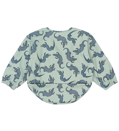 Mikk-Line Hagesmæk m. Ærmer - PU - Croco