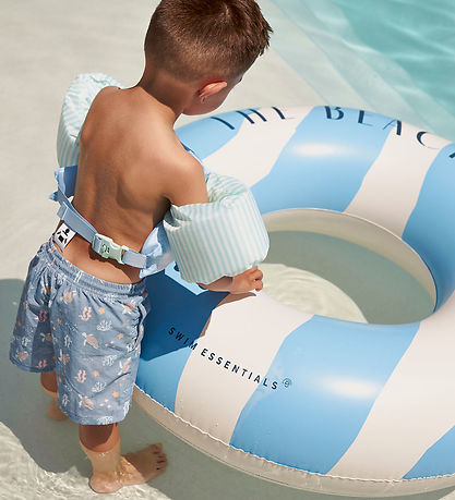 Swim Essentials Badering - The Beach Club - 120 cm - Blue/White