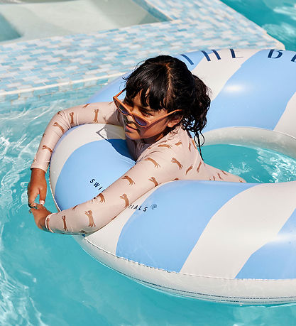 Swim Essentials Badering - The Beach Club - 120 cm - Blue/White