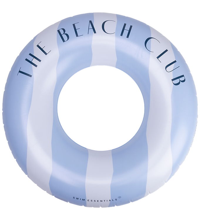 Swim Essentials Badering - The Beach Club - 120 cm - Blå/Hvid