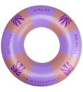 Swim Essentials Badering - Palm Trees - 120 cm - Lilla/Orange