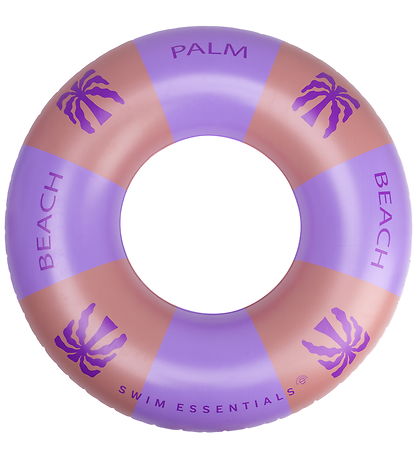 Swim Essentials Badering - Palm Trees - 120 cm - Purple/Orange