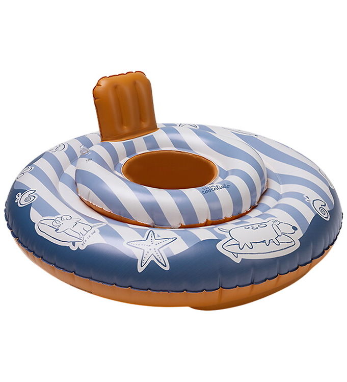 Swim Essentials Babybadering - 74x26 cm - Blå/Red Surfer