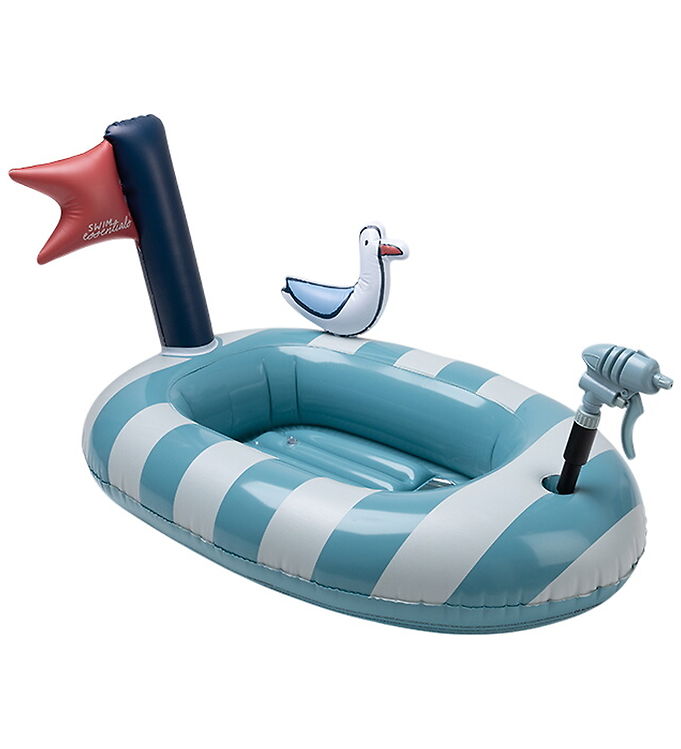 Swim Essentials Oppustelig Båd - 100x70 cm - White Seagull