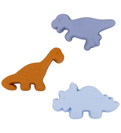 Swim Essentials Strandsæt - Silicone - 5 Dele - Multi Dino