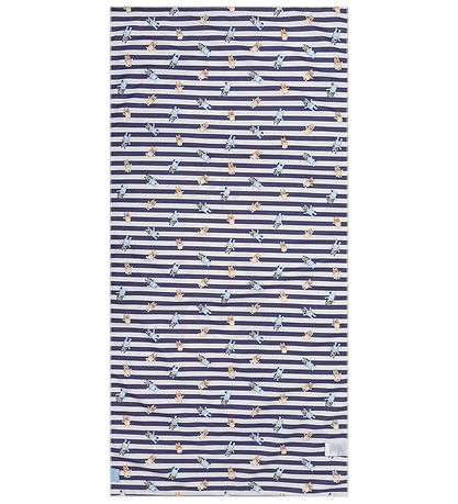 Swim Essentials Håndklæde - Microfiber - 135x65 cm - Bluie/White