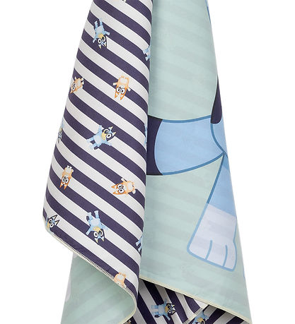 Swim Essentials Håndklæde - Microfiber - 135x65 cm - Bluie/White