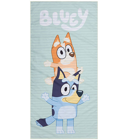 Swim Essentials Håndklæde - Microfiber - 135x65 cm - Bluie/White