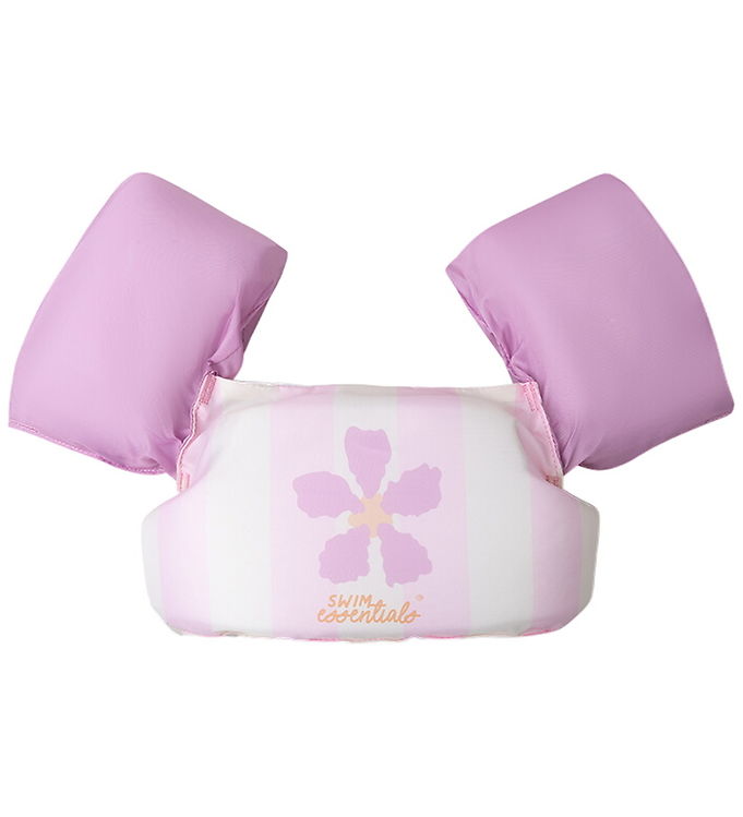 Swim Essentials Svømmevest m. Vinger - 15-30 kg - Pink Flower Ma