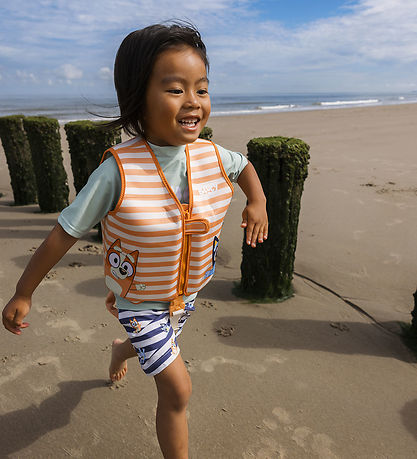 Swim Essentials Svømmevest - 11-15kg - Orange Bluey