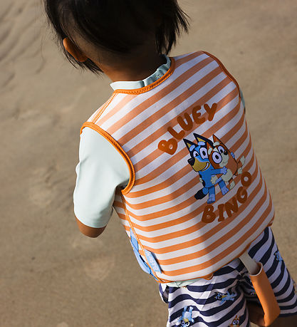 Swim Essentials Svømmevest - 11-15kg - Orange Bluey