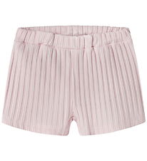 Name It Shorts - Rib - NbfHeidy - Cradle Pink