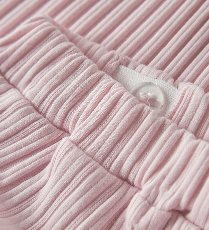 Name It Shorts - Rib - NbfHeidy - Cradle Pink