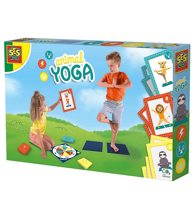 Ses Creative - Animal Yoga - Yoga Spil Med Kort
