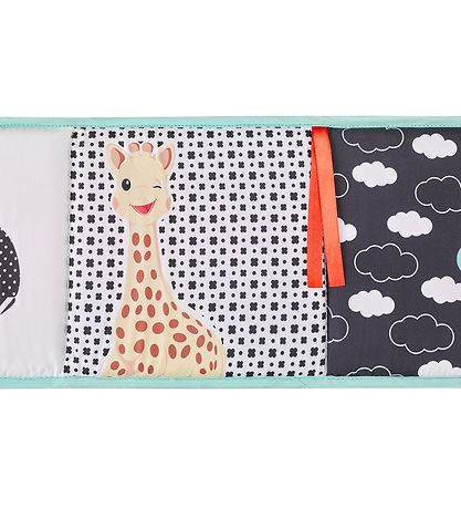 Sophie la Girafe Stofbog - 16x94 cm - Multifarvet m. Sophie Sophie la Girafe Stofbog - 16x94 cm - Multifarvet m. Sophie