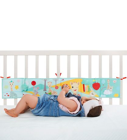 Sophie la Girafe Stofbog - 16x94 cm - Multifarvet m. Sophie Sophie la Girafe Stofbog - 16x94 cm - Multifarvet m. Sophie