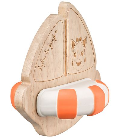 Sophie la Girafe Badelegetøj - So Pure - Båd - Træ/Gummi Sophie la Girafe Badelegetøj - So Pure - Båd - Træ/Gummi