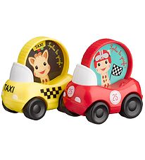 Sophie la Girafe Cars - 2-Pack - Red/Yellow Sophie la Girafe Cars - 2-Pack - Red/Yellow