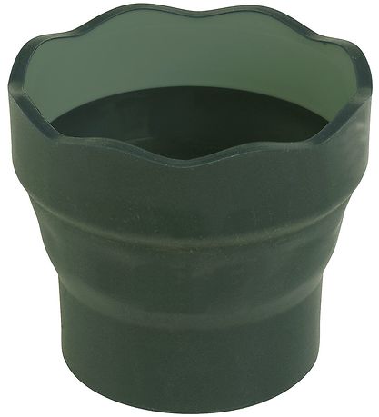 Faber-Castell Cup For Water/Brush - Click&Go - Bottle Green Faber-Castell Cup For Water/Brush - Click&Go - Bottle Green