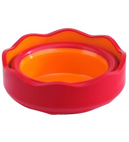 Faber-Castell Cup For Water/Brush - Click&Go - Red Faber-Castell Cup For Water/Brush - Click&Go - Red
