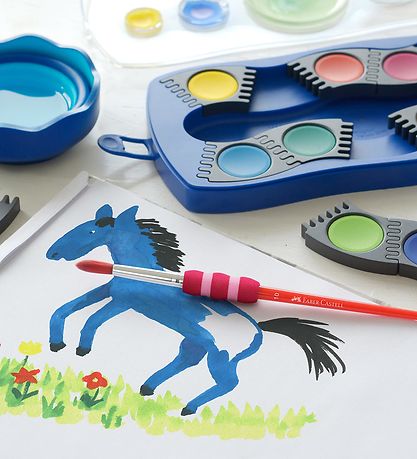 Faber-Castell Vannfarge - Kobling - 12 Farger
