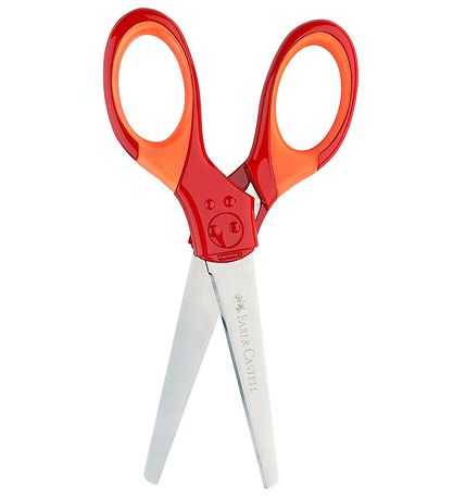 Faber-Castell Saks - Ergonomisk - Rød Faber-Castell Saks - Ergonomisk - Rød