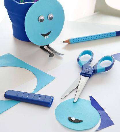 Faber-Castell Scissor - Ergonomic - Blue