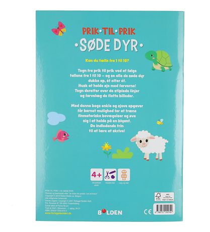 Forlaget Bolden Aktivitetsbog - Prik til Prik 1-10 - Dansk Forlaget Bolden Aktivitetsbog - Prik til Prik 1-10 - Dansk