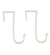 3 Sprouts Hooks For Wall Storage w. Pockets - 2 pcs - White 3 Sprouts Hooks For Wall Storage w. Pockets - 2 pcs - White