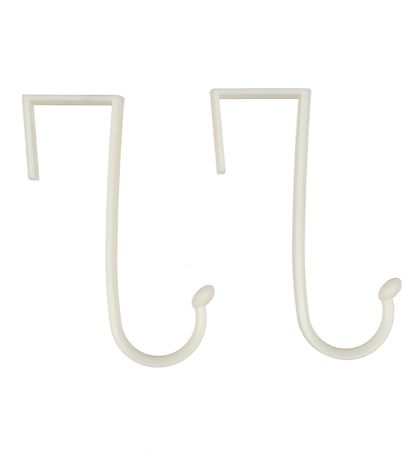 3 Sprouts Haken zur Wandaufbewahrung m. Taschen - 2 st. - Weiß 3 Sprouts Haken zur Wandaufbewahrung m. Taschen - 2 st. - Weiß